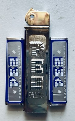 SILVER GLOW Regular - PEZ Dispenser - Retro Edition Of Original - (Euro) - 1991