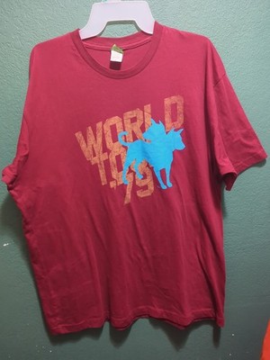 Rare MTV2 Dog Logo T-shirt XL World Tour 79 Vintage 2005 