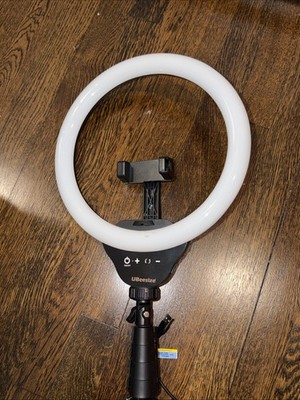 UBeesize 12'' LED Ring Light with 62'' Tripod Stand, Selfie Ring Light for Vi...
