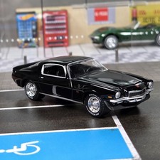 Greenlight 2nd Gen 70-73 1971 Chevy Camaro Z/28 Z28 Coupe Black/Chrome Wheels 71