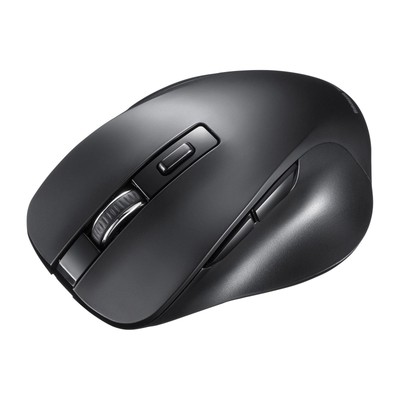 Bluetooth blue LED mouse (5Button black) MA-BB518BK