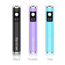 Ari 2.0 510 Threaded Vape Pen Battery, Alloy Body, 650mAh, Variable Voltage