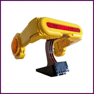 Gobricks MOC Mans Wearable Cyclops Visor Bricks Model Space Aliens Glasses