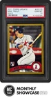 MIKE TROUT PSA 10 2011 TOPPS UPDATE #US175 GOLD ROOKIE CARD RC GEM MINT /2011