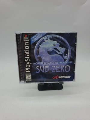 Mortal Kombat Mythologies Sub-Zero (Sony PlayStation 1 PS1) Complete Tested