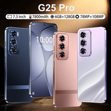 2025 G25 Pro 5G Unlocked Cell Phone Android13 Smartphone 6+128GB Dual SIM Mobile