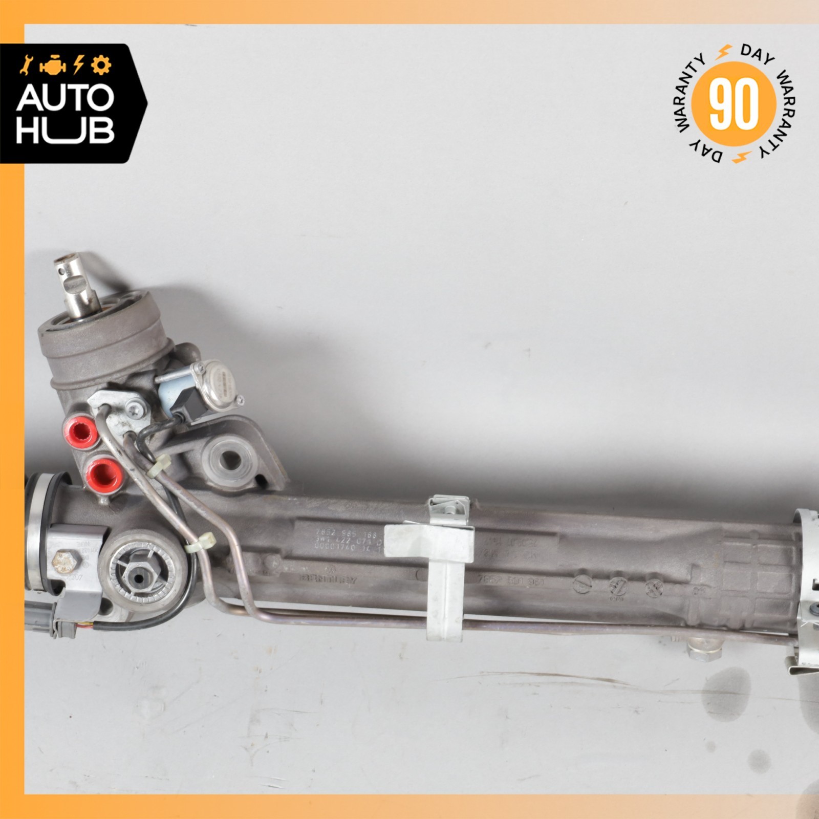 03-11 Bentley Continental GT GTC Power Steering Rack and Pinion 3W1422071D OEM