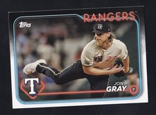 2024 Jon Gray Texas Rangers SGA Topps National Baseball Card Day #TEX-7 NM