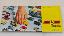 Prospekt Katalog Anguplas Mini Cars 1963 1:87 Eko  Espana Spanien