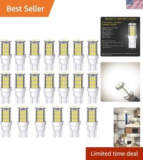 T10 921 194 168 LED Bulbs Natural White 20-Packs, Super Bright 3014 42-SMD LE...