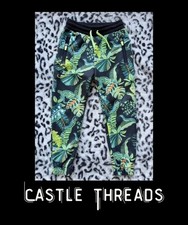 Kids Boys H&M x Angela McKay Tropical Print Joggers Pants Size 5T Age 4-5 Years