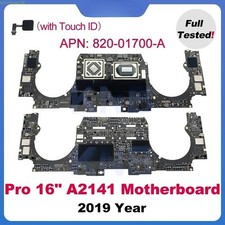 A2141 Motherboard For Pro Retina 16" Logic Board i7 512GB 820-01700-A 2019 Year