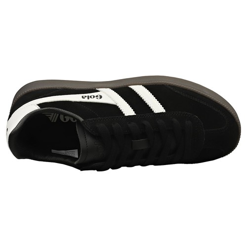 Gola Viper Damen Freizeit Turnschuhe in Schwarz Weiß – 9 US - Bild 7 von 8