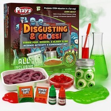 Playz Disgusting n 10.59 inches x x 2.6 inches, Green and Brown