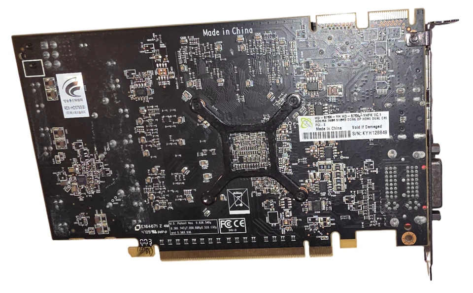 XFX ATI Radeon HD 5750 1GB GDDR5 Graphics Card – HDMI / DVI / DisplayPort–Tested - Image 2 of 4
