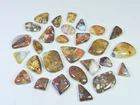 335Cts. Natural Forest Agate Fancy Cabochon Loose Gemstone 28 Pcs Lot
