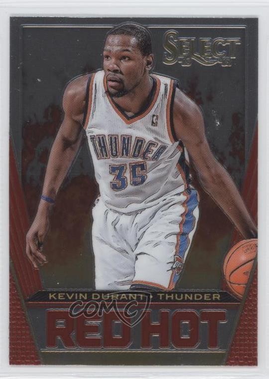 2013-14 Panini Select Red Hot Kevin Durant #13 1u6