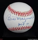 Bill Mazeroski Signed Inscribed "HOF 01" Rawlings ONL Baseball AUTO JSA COA