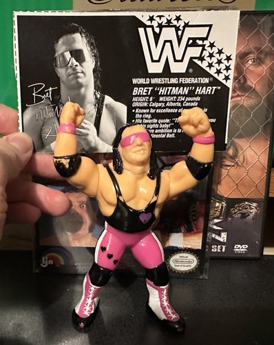 WWF Hasbro Bret the Hitman Hart Purple Heart 1991 ...