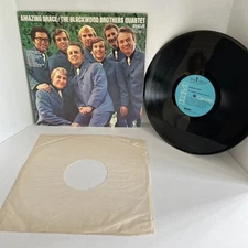 The Blackwood Brothers Quartet Amazing Grace Vinyl Record LP VG Album