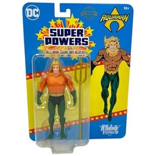 DC Super Powers Aquaman Figure 40th Gold Edition 2024 Mcfarlane Toys Sealed