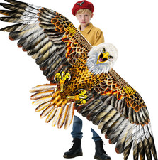 Bald Eagle Kite for Adults  Kids, Professional Durable Kites for Beginners, Out