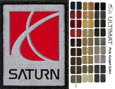 Lloyd Mats Ultimat Saturn Logo Front Floor Mats (1991-2010) 