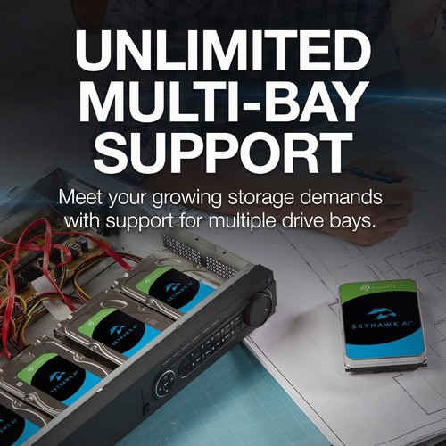 Seagate SkyHawk AI 20TB 3.5" SATA HDD/Hard Drive Surveillance AI 20TB - 第 4/8 張圖片
