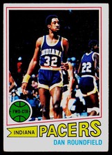 1977-78 Topps #13 Dan Roundfield RC White Backs - POOR
