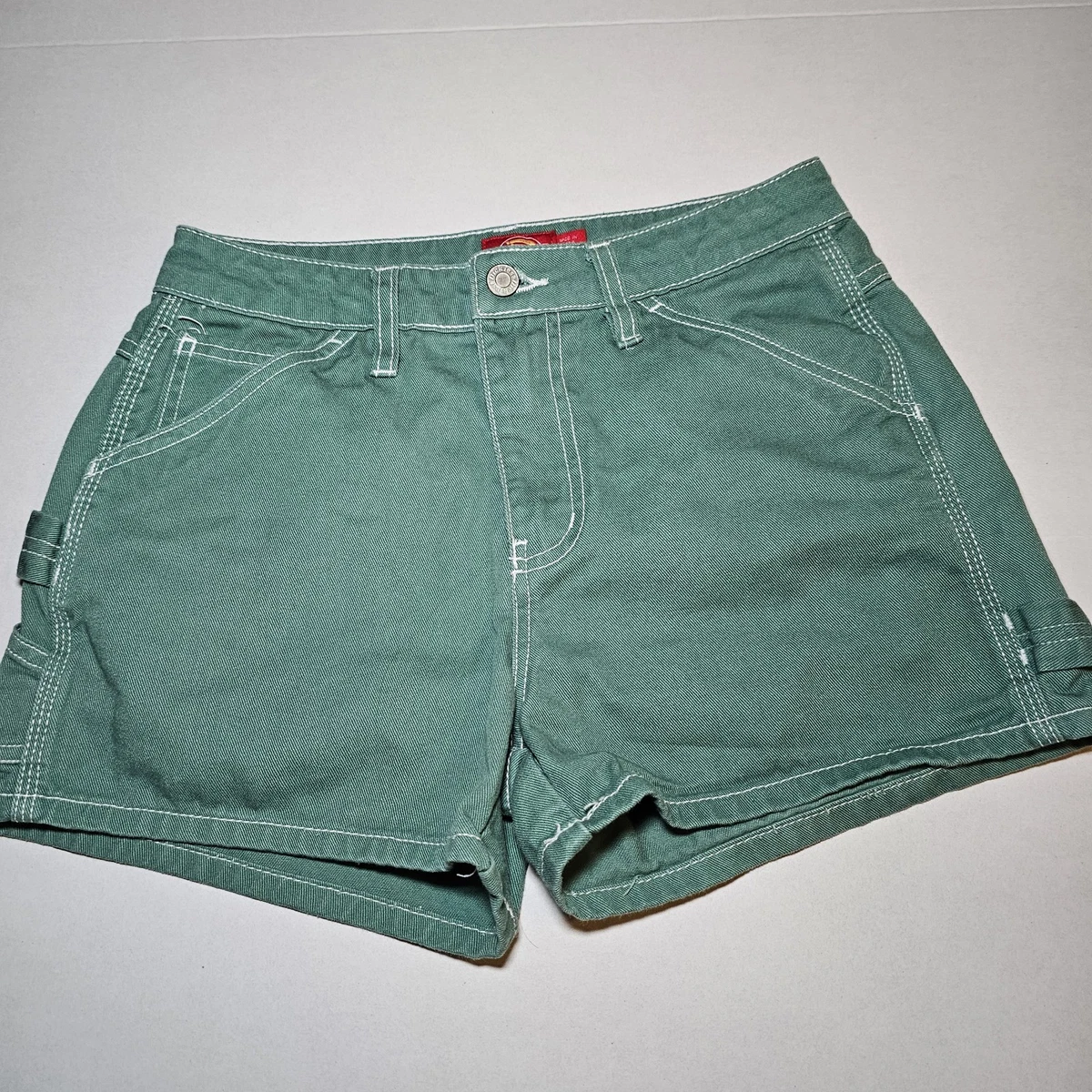 Pantalon cort uomo Cargo Shorts bermuda verde mltare con tascon