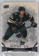 2022 Upper Deck Black Diamond Exquisite Collection Rookies /399 Marco Rossi 6o3