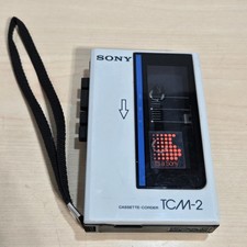 Sony TCM-2 Cassette-Corder, Tape Recorder Walkman Tape Deck For Parts Or Repair