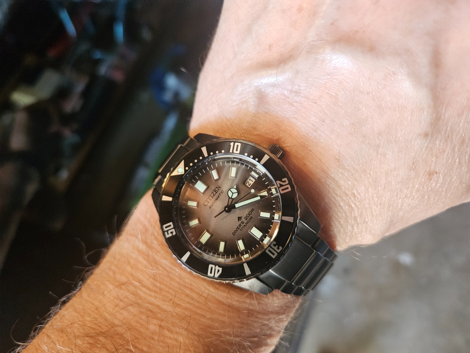 Citizen Promaster Dive Automatic Gray Dial Men's … - image 7