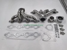 For LS1 LS2 LS3 LS6 LS7 4.8L 5.3L LS SS Hugger Manifold Headers Swap Conversion