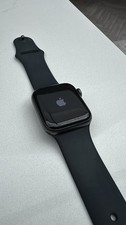 Apple Watch Series 6 40mm Aluminium Case Black Silicone Band 32GB 74% Battery