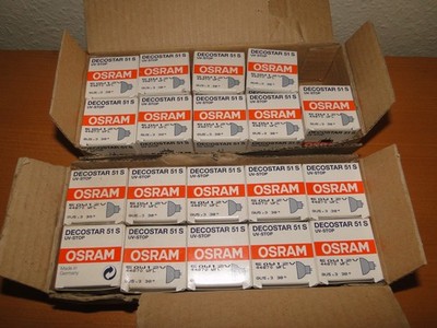 19 Osram Decostar 52S 50W 12V 44870 WFL GUS.3 38°