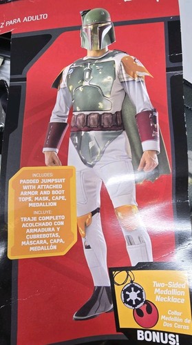 Star Wars Boba Fett Kostüm für Erwachsene neu unbenutzt Target exklusiv - Bild 3 von 10