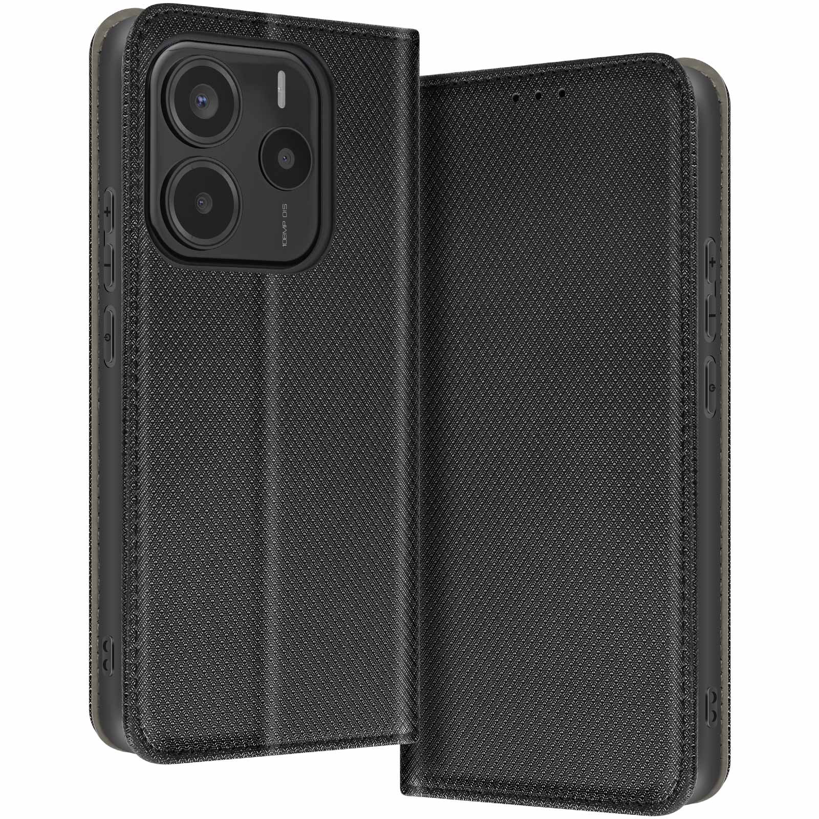 Housse Xiaomi Redmi Note 14 5G Avizar antichoc avec fermeture aimantée et support