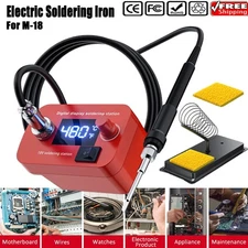 Cordless Portable Soldering Gun Kit For Milwaukee 18V Li-ion Battery Powered USA