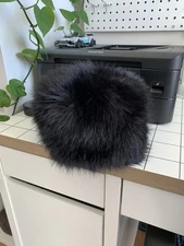 Russian Bubushka Fur Fox Hat