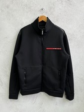 Prada Recycled Double Technical Jersey Boxy Jacket