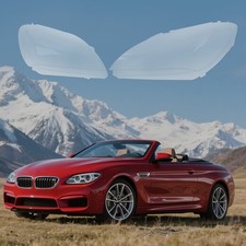Headlight Lens Cover Left & Right for BMW 6-Series F06 F12 F13 2010-2015