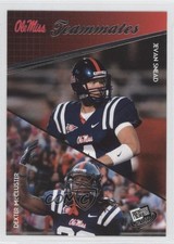 2010 Press Pass Teammates Blue Jevan Snead Dexter McCluster #97 0b7