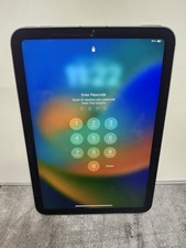 FOR PARTS Apple iPad mini 6th Gen. Cellular A2568  READ  SEE PHOTOS 