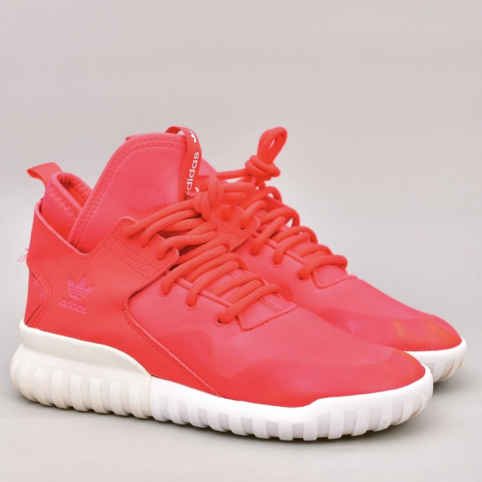 ADIDAS TUBULAR MID GIRLS TAGLIA 7Y ROSA SCARPE SPORTIVE CASUAL SNEAKERS DONNA 8 5