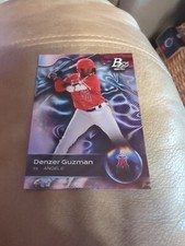 Bowman Platinum 2023 Ice Foil Prospect TOP-51 Denzer Guzman Los Angeles Angels