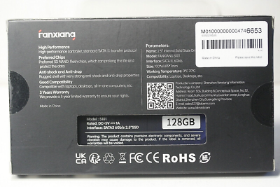 Ranxiana S101 SSD 128gb sealed | eBay