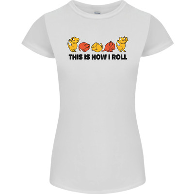 This Is How I Roll RPG Role Playing Game Womens Petite Cut T-Shirt
