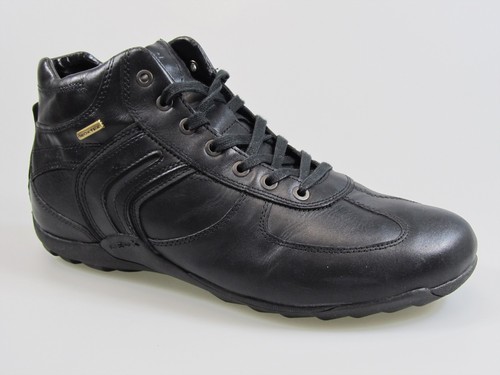 Scarpe GEOX Uomo modello COMPASS colore NERO sneakers geoxTEX scarponcino |  eBay