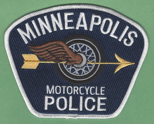 MINNEAPOLIS MINNESOTA POLICE MOTORCYCLE UNIT PATCH - Picture 1 of 1